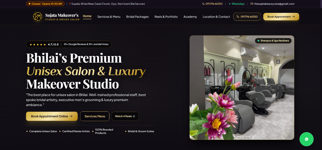 SUJATA MAKEOVER STUDIO
